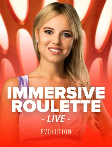Immersive Roulette live table at Vegas Hero Casino