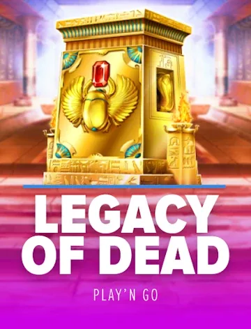 Legacy of Dead slot at Vegas Hero Casino, RTP 96.6%